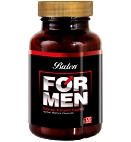 Resim Balen For Men Bitkisel Karışım Formen Erkekler için 120 Kapsül 