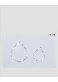 Resim Creavit Bloom Beyaz Kumanda Paneli Beyaz 