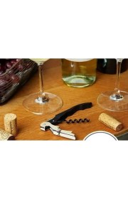 Resim 2 Adet Profesyonel Tirbüşon Pratik Sağlam Garson Tip Açacak Kesici Tirbuşon 