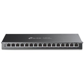 Resim Tp-Link TL-SG116P 16 Port Poe+ 10-100-1000 Mbps Çelik Kasa Switch 