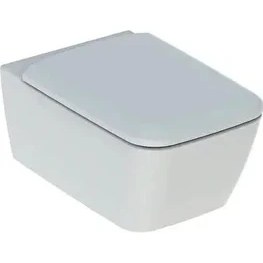 Resim VitrA Geberit 501.671.00.1 iCon Square Rimfree Asma Klozet ve Kapağı 