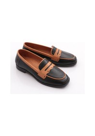 Resim Dgn 010-1 Kadin Loafer Ayakkabi Siyah 