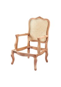 Resim Masifart Lingua Hasırlı İtalyan Oymalı Berjer Cilasız Ham Diğer 