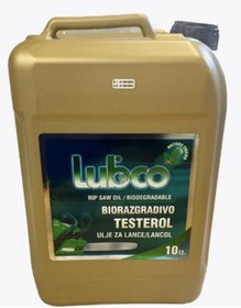 Resim LUBCO Bıçkı Yağı Testerol Testere Zincir Yağı 10 Lt Bidon 