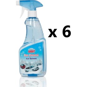 Resim Autokit 6 Adet Autokit Araç Oto Cam Buz Çözücü - Don Çözücü 500 ml x 6 