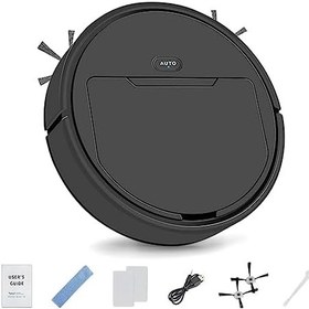 Resim süpürme robotu, otomatik elektrikli süpürge, toz zemin süpürgesi, 3'ü 1 arada USB şarj, 40 dB robotik, düşük gürültü 
