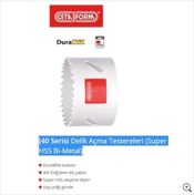 Resim CETA FORM J40-111 Serisi Delik Açma Panç Super Hss Bi-metal Ceta . 
