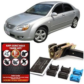 Resim BARRER Kia Cerato Kapı Gergi Kolu (limitör) Tamir Kiti (2 Kapı Set) 2004-2009 Uyumlu 