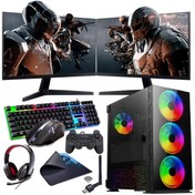 Resim I7 12700F 16GB 120GB SSD 1TB HDD 6GB GTX1660S Çift 24" Monitörlü (Gaming SET) Rogame