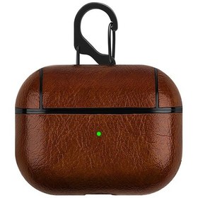 Resim Apple Uyumlu AirPods 3.nesil Kulaklık Ve Şarj İçin Deri Desen Kılıf - Al3843 