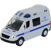 Resim Işıklı Sesli Pilli Polis Ekip Arabası - Mavi Su Dünyası 
