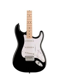 Resim Squier 0373152506 Sonic Stratocaster Elektro Gitar Siyah Akça 