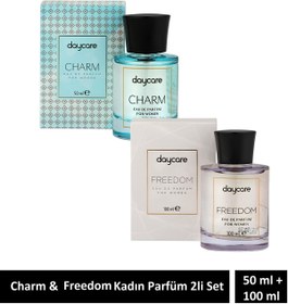 Resim Daycare Freedom & Charm 2'li set Kadın Edp Parfüm 100 ml + 50 ml 
