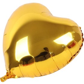Resim Nessiworld Kalp Balon Folyo Sarı 45 cm 18 inç 