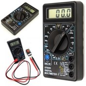 Resim Lokiboo Dijital Avometre Multimetre Ölçü Aleti Akım Voltaj Direnç Ölçer ( Lisinya ) 