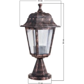 Resim Şık Kare Setüstü Bakır Tasarım, Modern ve Zarif Dekoratif Parça 