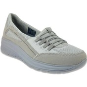 Resim Forelli 30114-G Buz Gri Kadın Comfort Spor Ayakkabı Buz - Gri 