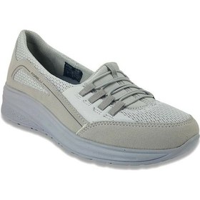 Resim Forelli 30114-G Buz Gri Kadın Comfort Spor Ayakkabı Buz - Gri 