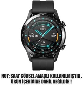 Resim Microsonic Huawei Watch Buds için Kordon, Silicone RapidBands Siyah [Watch Buds ile Uyumlu Kordon - Siyah] 