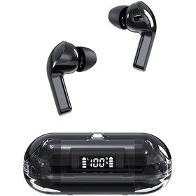 Resim Vkemall Siyah Tm20 Tws Bluetooth 5.3 Kulaklık: Dokunmatik Kontrol, Sayısal Göstergeli, 5 Saat Müzik Süresi, Type-c Şarj 