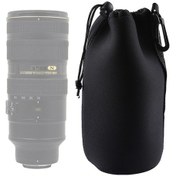 Resim Rogfer Neopren Slr Kamera Lensi Taşıma Çantası Kılıfı Karabina İle Çanta, Boyut: 10x22cm Siyah Diğer Diğer 