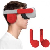 Resim AMVR Gelişmiş Silikon Kulaklık (Oculus Quest 2 İle Uyumlu) Gri 