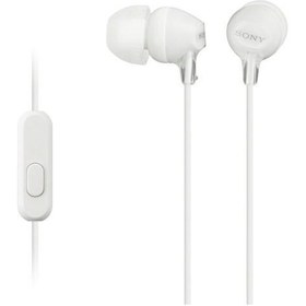 Resim SONY MDREX15APW.CE7 MİKROFONLU BEYAZ KULAKİÇİ KULAKLIK 