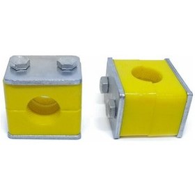 Resim Mgk 42 Mm Plastik Tekli Boru Komple Kelepçesi 2 Adet 