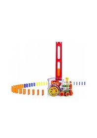 Resim Pilli Domino Yerleştiren Tren - Domino Treni - Train 