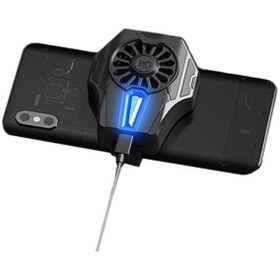 Resim Memo DL01 Telefon Soğutma Fanı Radyatör Soğutucu SİYAH 