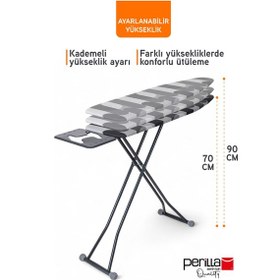 Resim Perilla Hely Ütü Masası Antrasit 