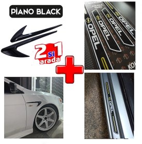 Resim Opel Frontera Kapı Eşiği Çamurluk Venti Piano Black 