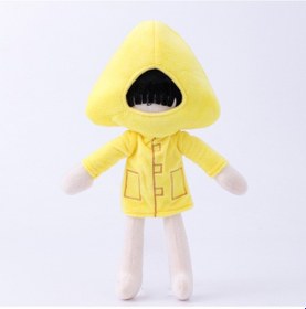 Resim Wezone Little Nightmares 2 Oyun Plüsyat: Yumuşak Malzeme, 30cm, Toplayıcılar İçin, Temizlenmesi Kolay 