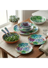 Resim Lucky Art Vivace Melamin Salata Kasesi 30 Cm Dıo30029 Çok Renkli 