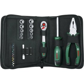 Resim BOSCH 26 Parça Taşınabilir El Alet Seti Yüksek Kaliteli Malzemelerle Ergonomik Tasarım 1.600.A02.BY2 