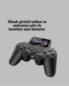 Resim Lvsqvr Hdmı Destekli S10 Gamepad 520 Oyunlu Tv Ye Bağlanabilir Atari 2025 Model 