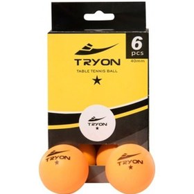 Resim Tryon Mtt-121 Masa Tenisi Topu 6'lı 