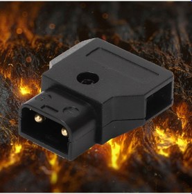 Resim Moveevo Anton Bauer Ve V-mount Bataryalar İçin D-tap Bağlantı Plug, Monitör/bmcc Besleme, Saf Ve Paslanmaz İğne, Sıkı Ve Isı Dayanıklı Abs + Bakır 