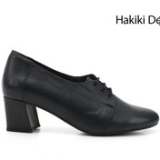 Resim Gönderi R Kadın Lacivert Antik Bağcıklı Orta Kalın Topuklu Hakiki Deri Oxford Ayakkabı Gdza13424215 Lacivert 