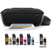 Resim Z4B53A Inkjet 415 Photoink Mürekkepli Fotokopi + Tarayıcı + Mürekkep Püskürtmeli Tanklı Yazıcı HP