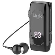 Resim Linktech V80 Makaralı Titreşimli Bluetooth Silikonlu Kulaklık 