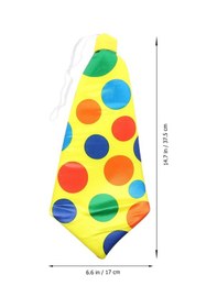 Resim Go İthalat Palyaço Kravatı Lastikli Geniş Kesim 17x37 Cm 0 - 99 