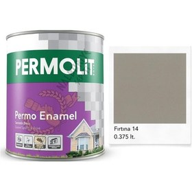 Resim Permolit Enamel Sentetik Yağlı Boya Fırtına Gri 0.375 Lt. 350 ML 