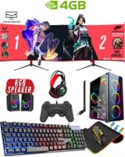 Resim DMC N151x (GTA 5) I5 3470 16gb,500gb Hdd 256gb Ssd,gt740,23.8" Dual Curved Oyuncu Masaüstü Bilgisayar 