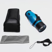 Resim 30x30 Tek Gözlü Ayarı Gerektirmeyen Perma Focus Otomatık Netleme Dürbün Mavi 