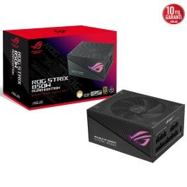 Resim Asus ROG Strix 850W 80+ Gold Aura Edition PCIe Gen 5.0 Tam Modüler RGB Güç Kaynağı 