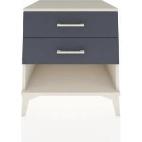 Resim Kronos Komodin 2 Çekmeceli 60X59X64 Aytaşı-Antrasit 