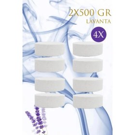 Resim Saban Nem Alıcı Rutubet ve Küf Önleyici Yedek Tablet Lavanta (2 x 500) 4'lü 