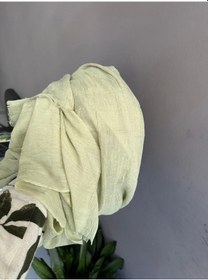 Resim Aminenesil Modakaşmir Açık Yeşil Bambu Şal Mint 