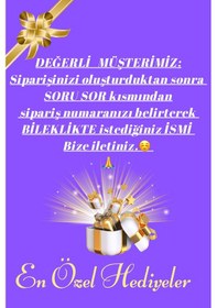 Resim Makrome Kişiye Özel İsimli Doğaltaş Bileklik El Yapımı Makrome Bileklik Hediyelik Ürün Açık Pembe 